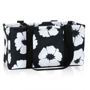 thirty-one Medium Utility Tote | White Poppy